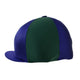 Hy Equestrian Two Tone Hat Cover - Navy/Bottle Green