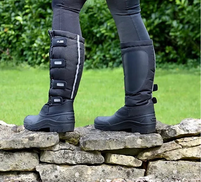 Hy Equestrian Atlantic Winter Boots - Black
