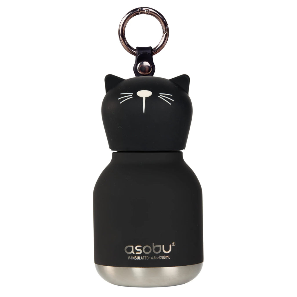 Asobu Mini Bestie Bottle - Black Cat