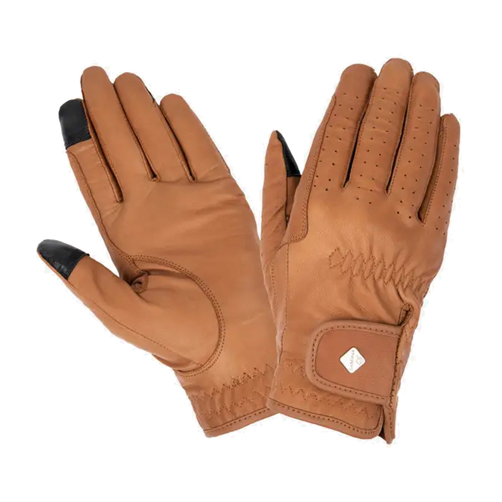 LeMieux Classic Leather Riding Gloves - Tan
