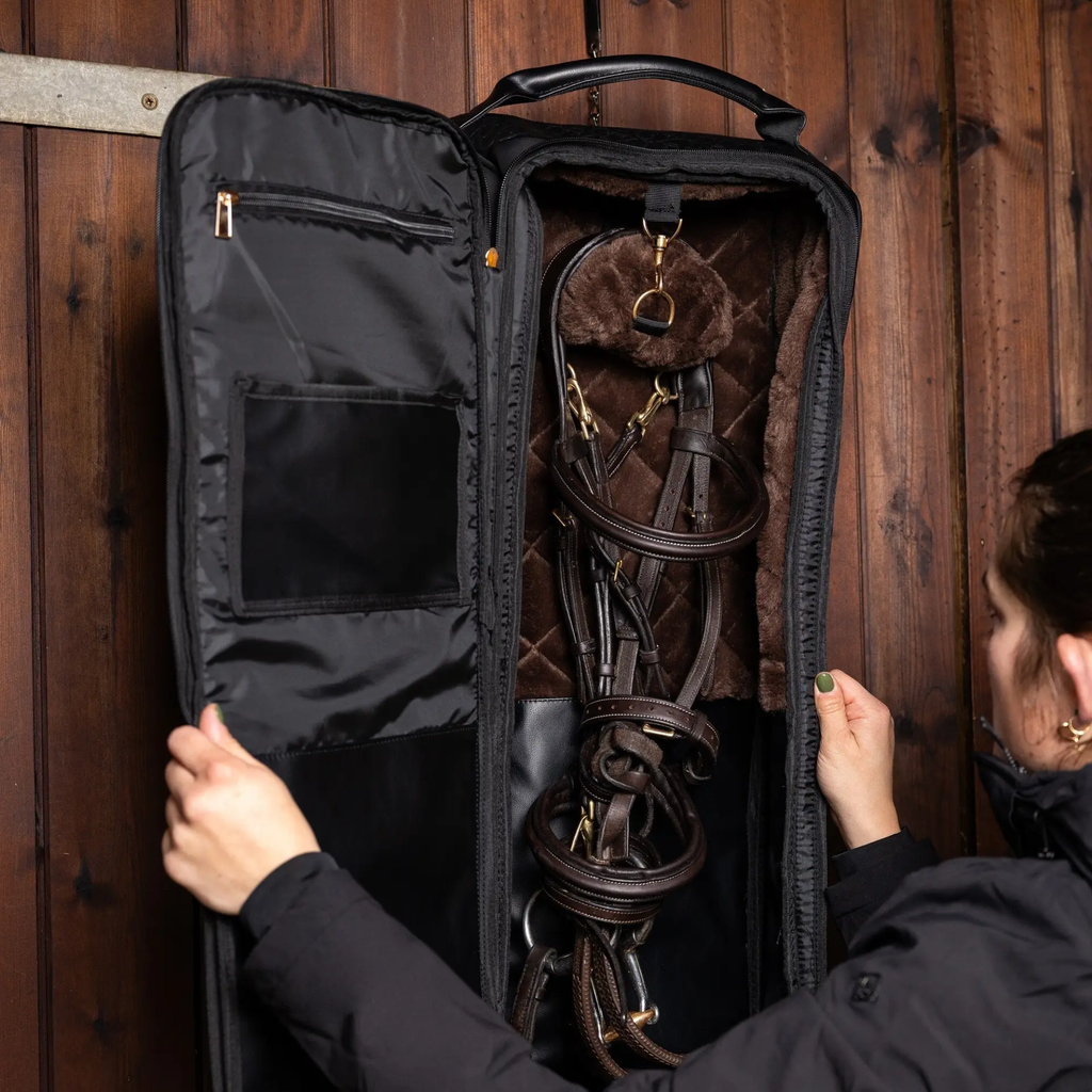 LeMieux Luxe Bridle Bag - Black