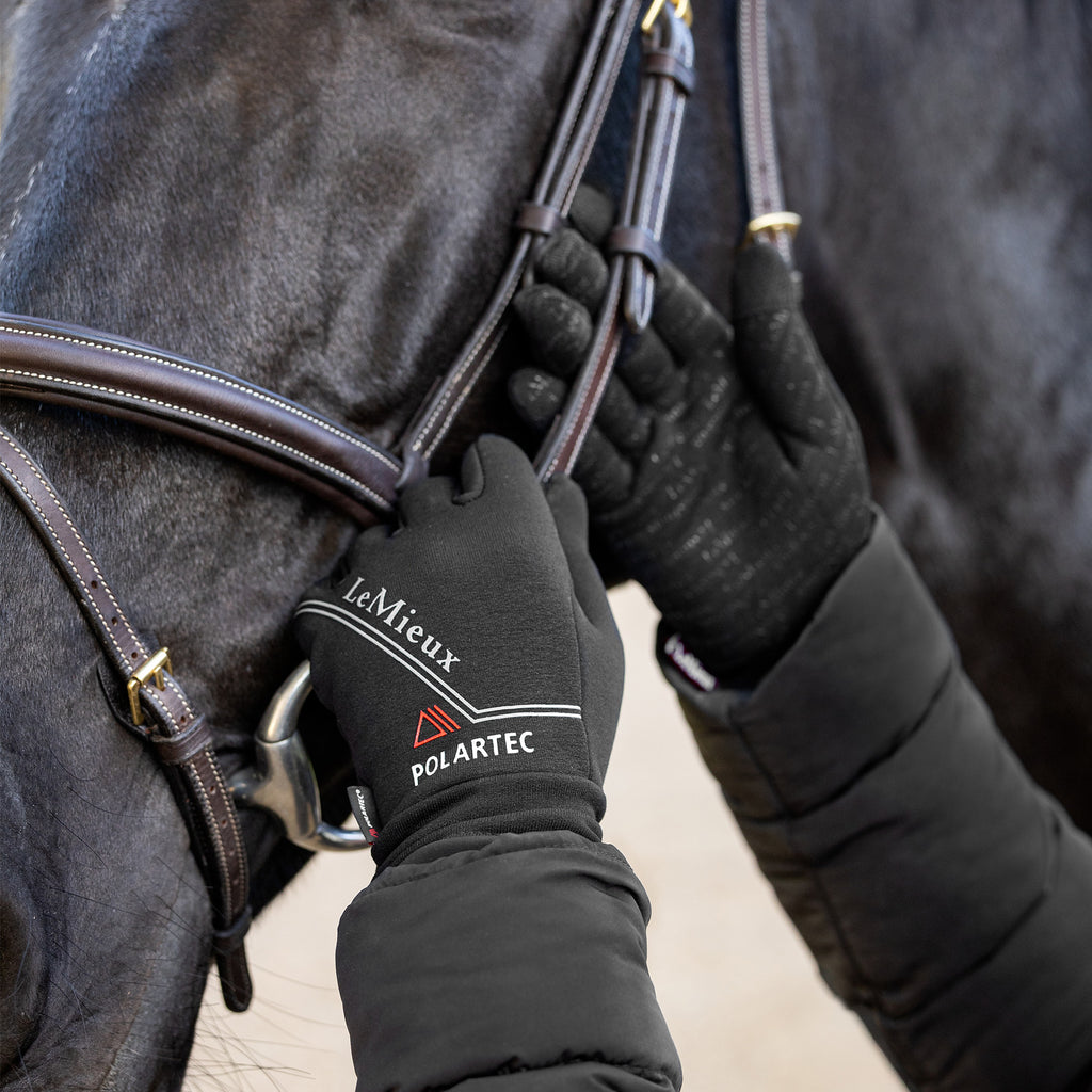 LeMieux Polartec Gloves - Black
