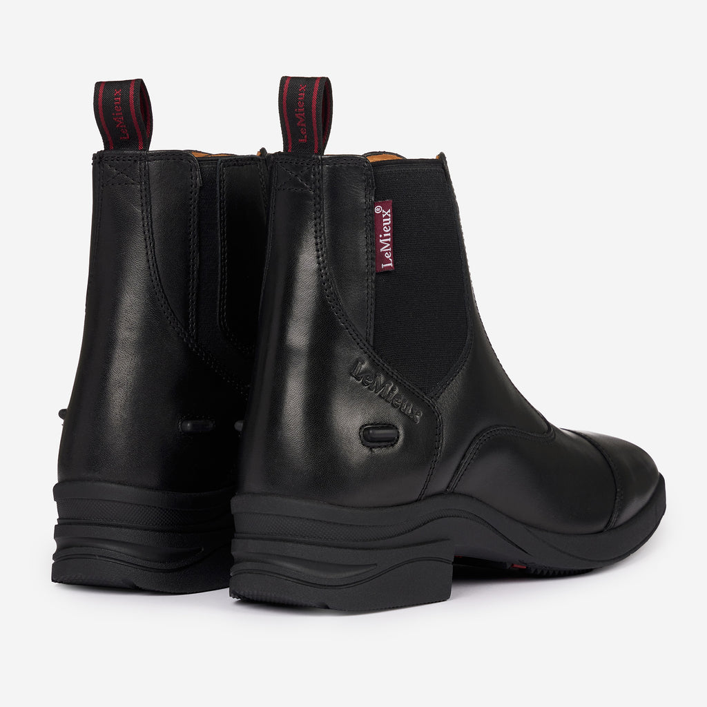 LeMieux Junior Zip Paddock Boot - Black