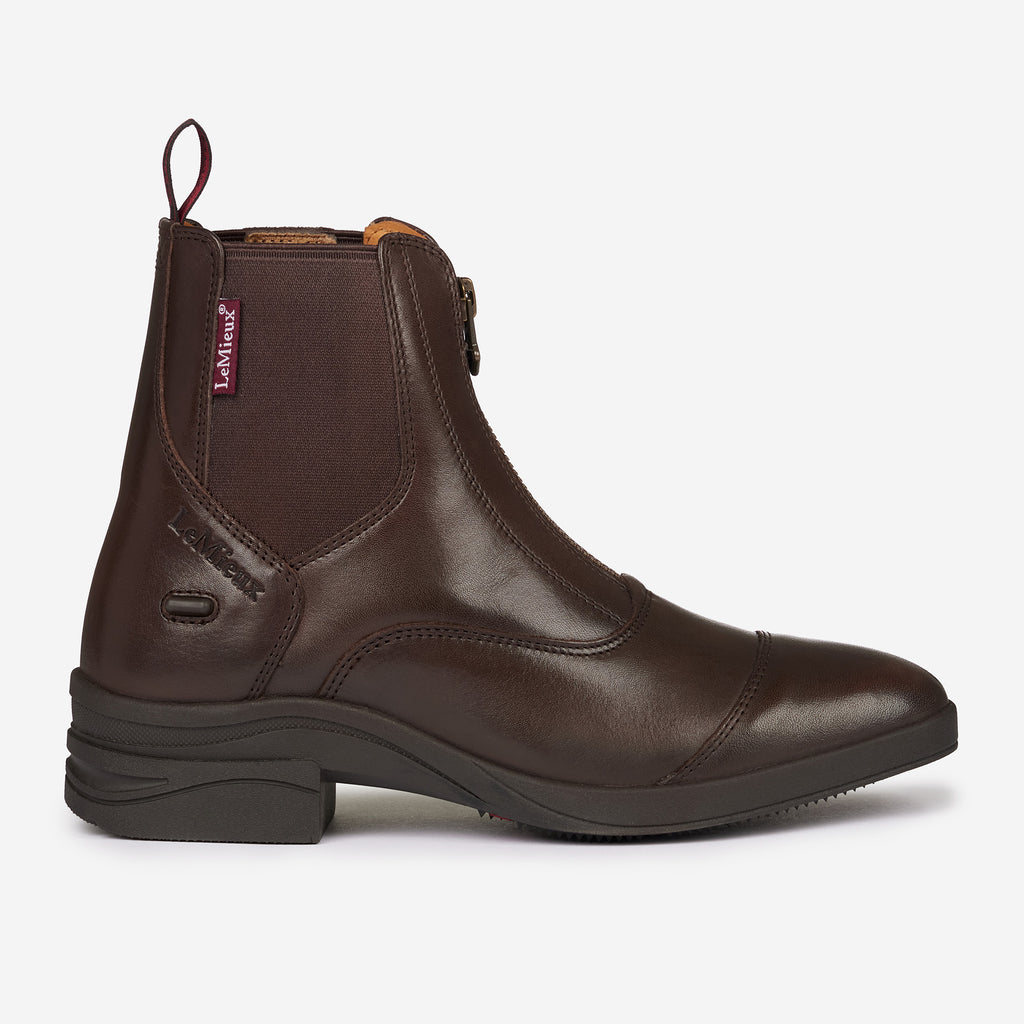 LeMieux Junior Zip Paddock Boot - Brown