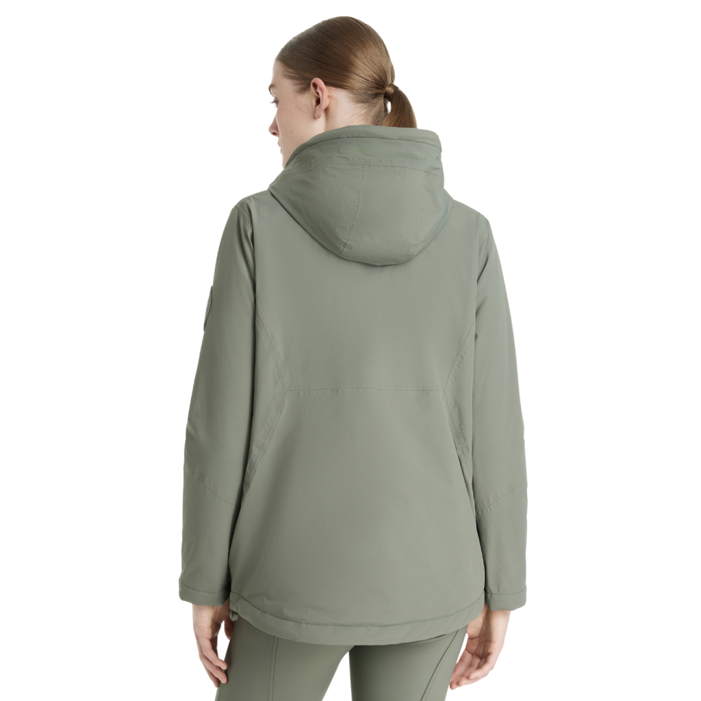 LeMieux Ladies Phoebe Half Zip Waterproof Anorak - Rosemary