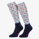 LeMieux Footsie Socks - Flamingo