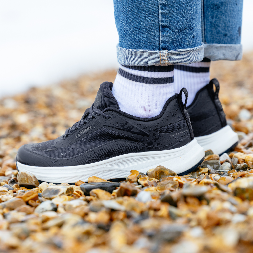 LeMieux Kanta Waterproof Trainer - Navy