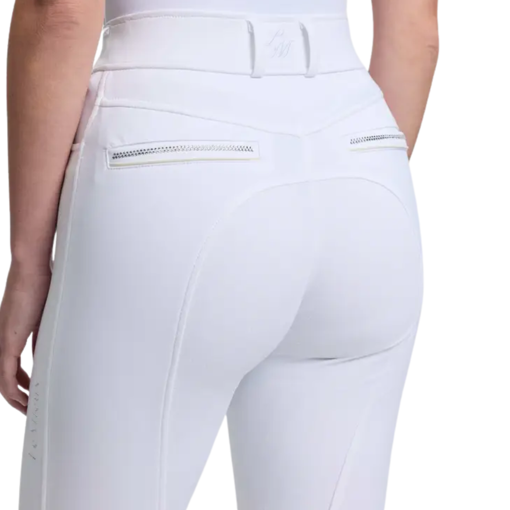 LeMieux Ladies Brilliance Full Seat Breeches - White