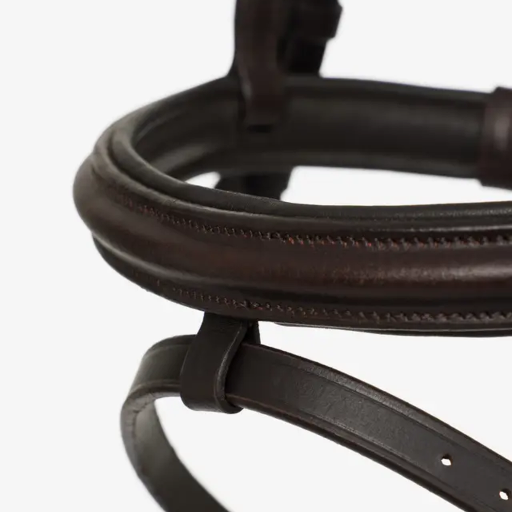 LeMieux Arika Flash Bridle - Brown/Silver
