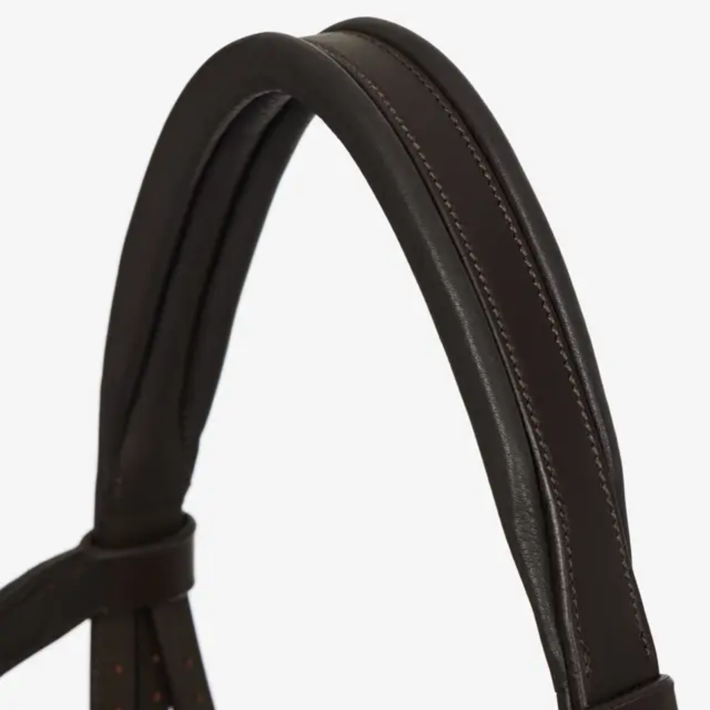 LeMieux Arika Flash Bridle - Brown/Silver