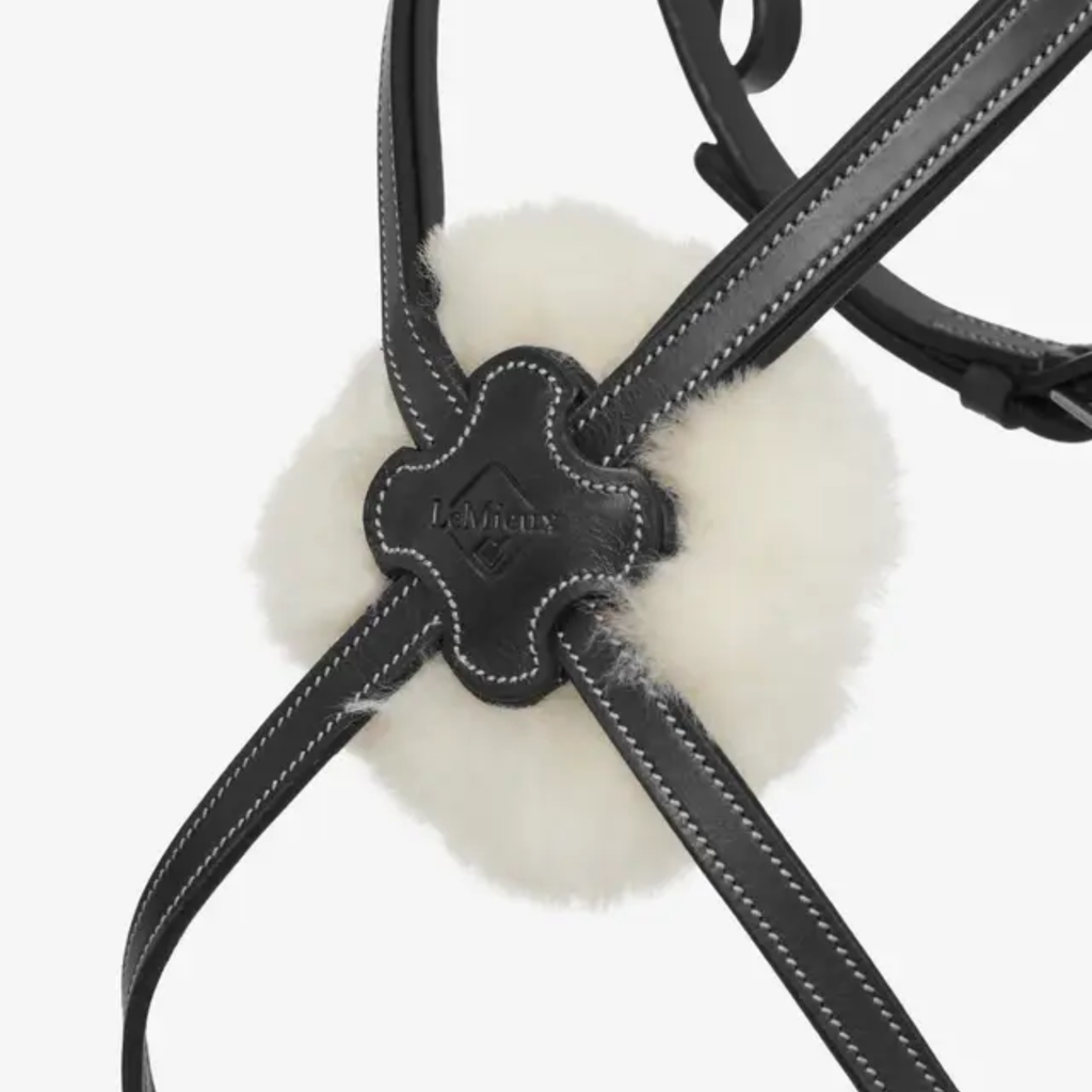 LeMieux Arika Grackle Bridle - Black/Silver