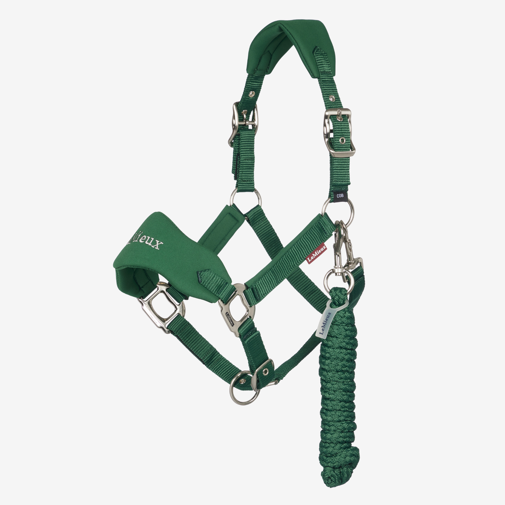 LeMieux Breakaway Vogue Headcollar - Hunter Green