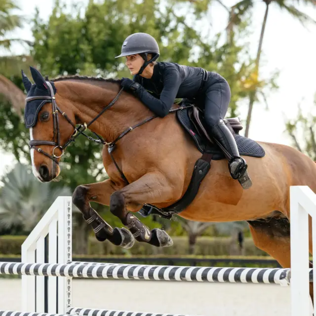 LeMieux Brilliance Close Contact Square - Navy