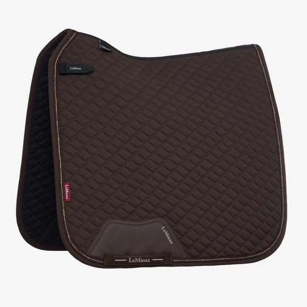 LeMieux Brilliance Dressage Square - Espresso
