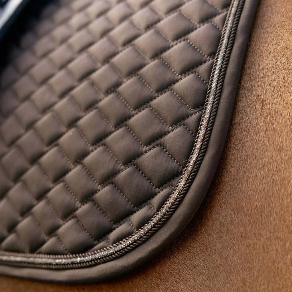 LeMieux Brilliance Dressage Square - Espresso