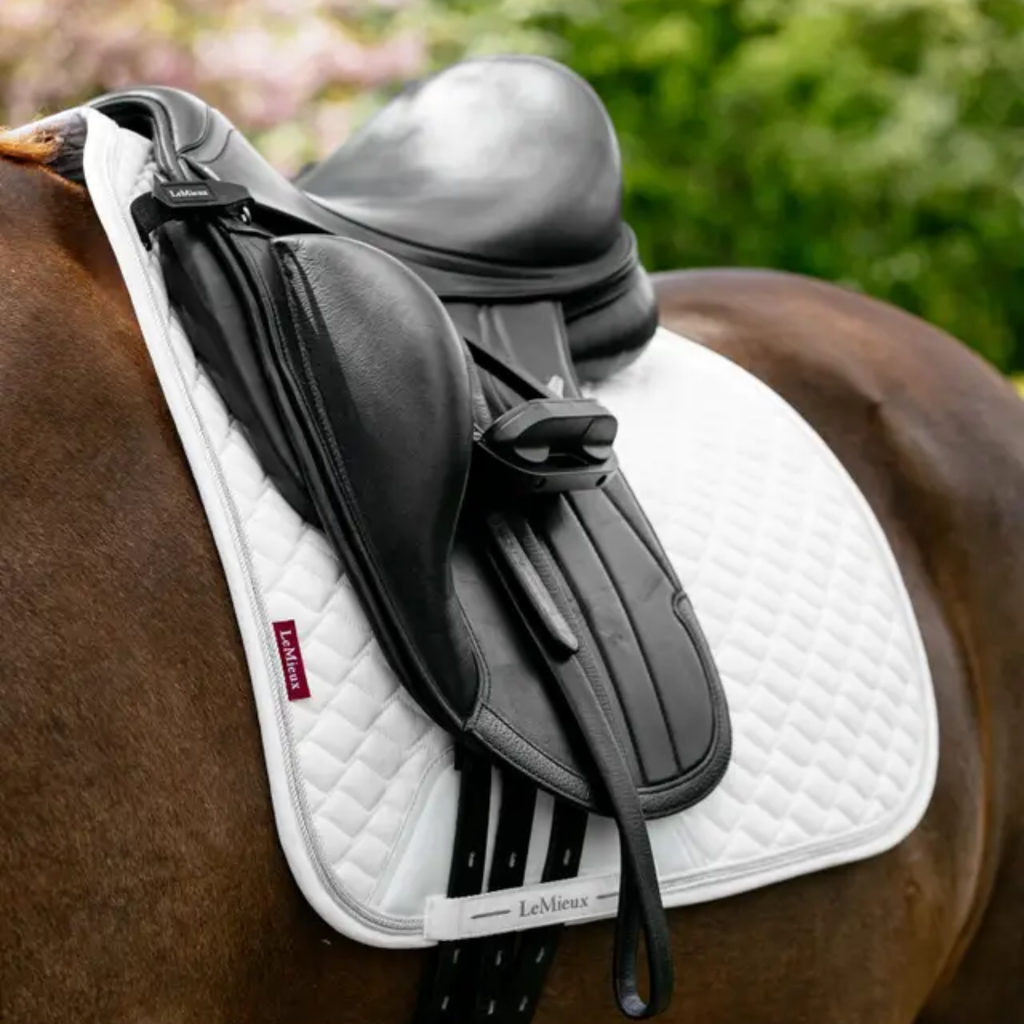 LeMieux Brilliance Dressage Square - White