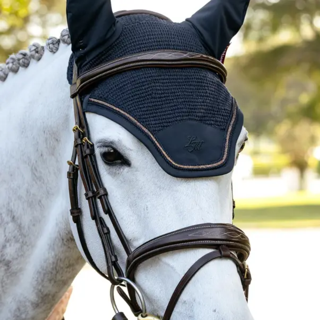 LeMieux Brilliance Fly Hood - Navy