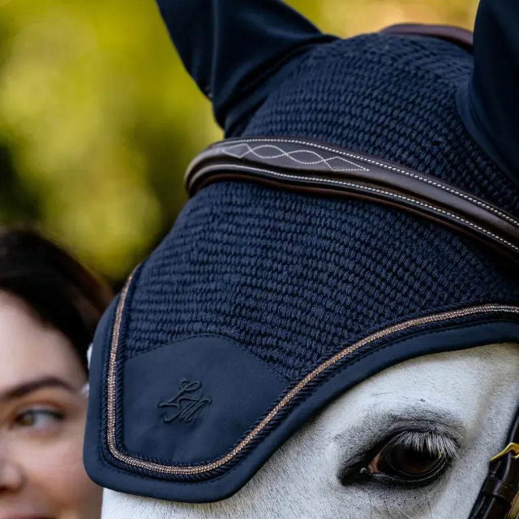 LeMieux Brilliance Fly Hood - Navy