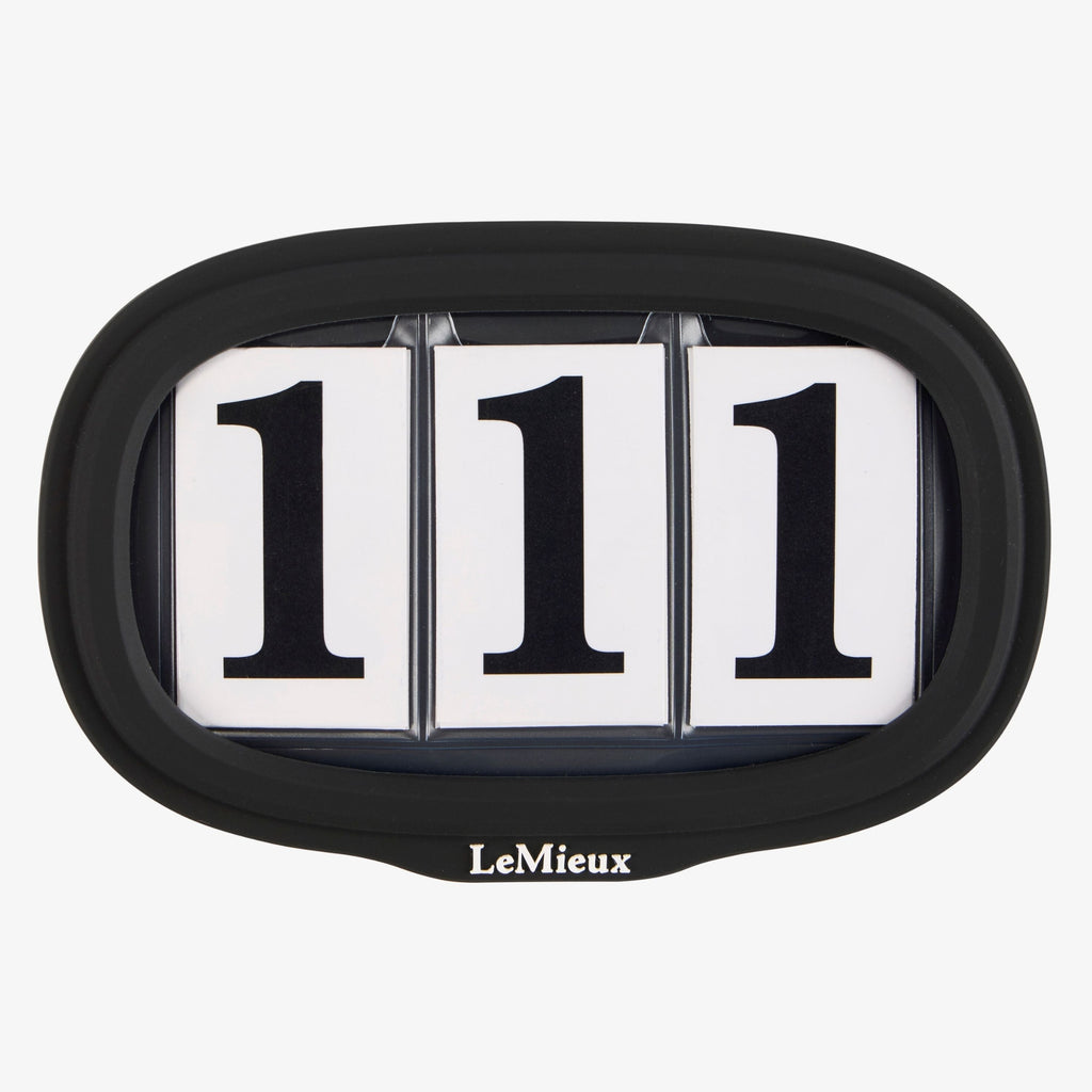 LeMieux Saddle Number Holder - Black
