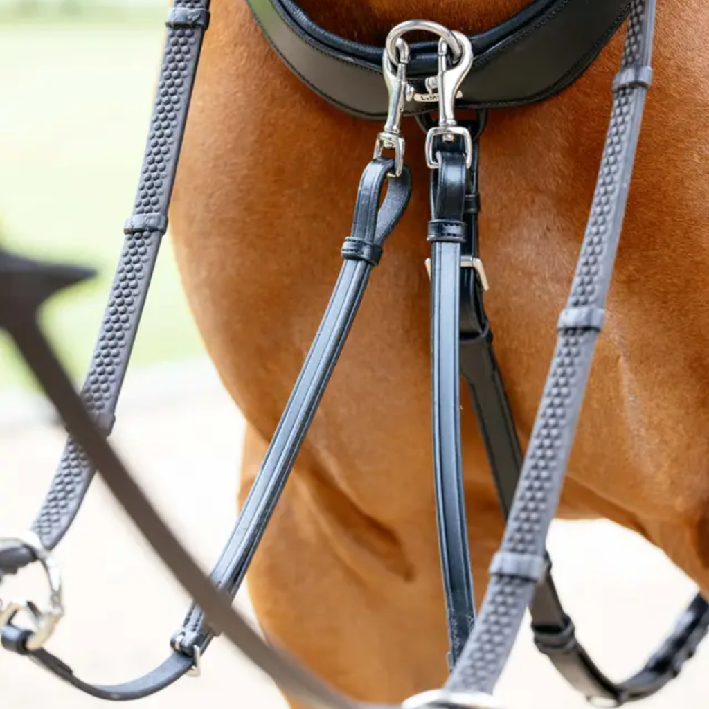 LeMieux Kudos 5 Point Bridge Breastplate - Black