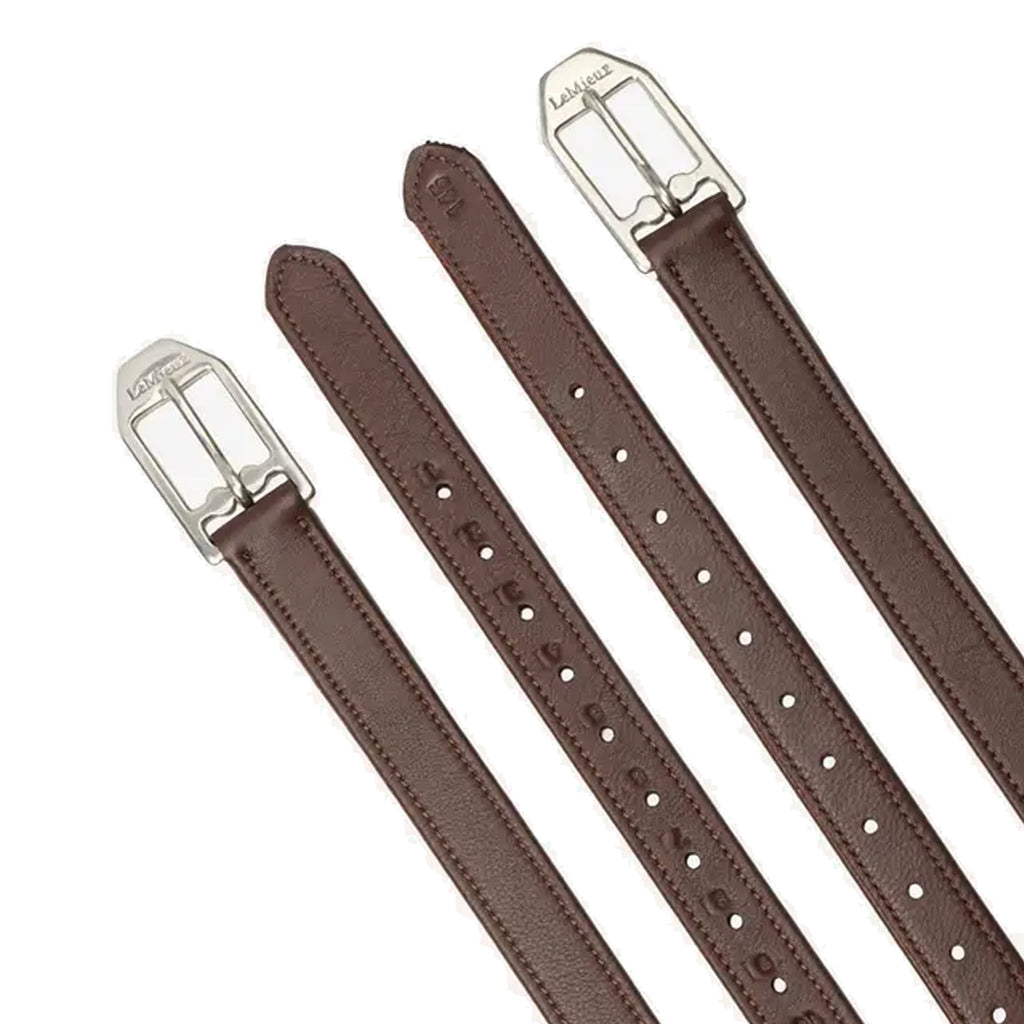 LeMieux Arika Stirrup Leather - Havana
