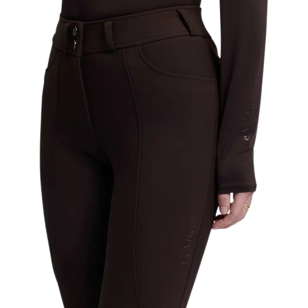 LeMieux Brilliance Full Seat Breeches - Espresso