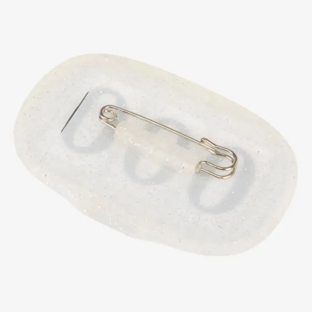LeMieux Saddle Number Holder - Silver Glitter