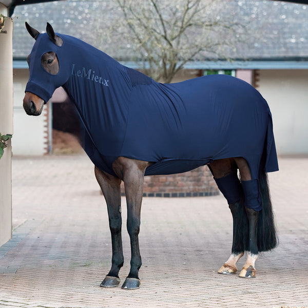LeMieux Stretch Show Rug - Navy