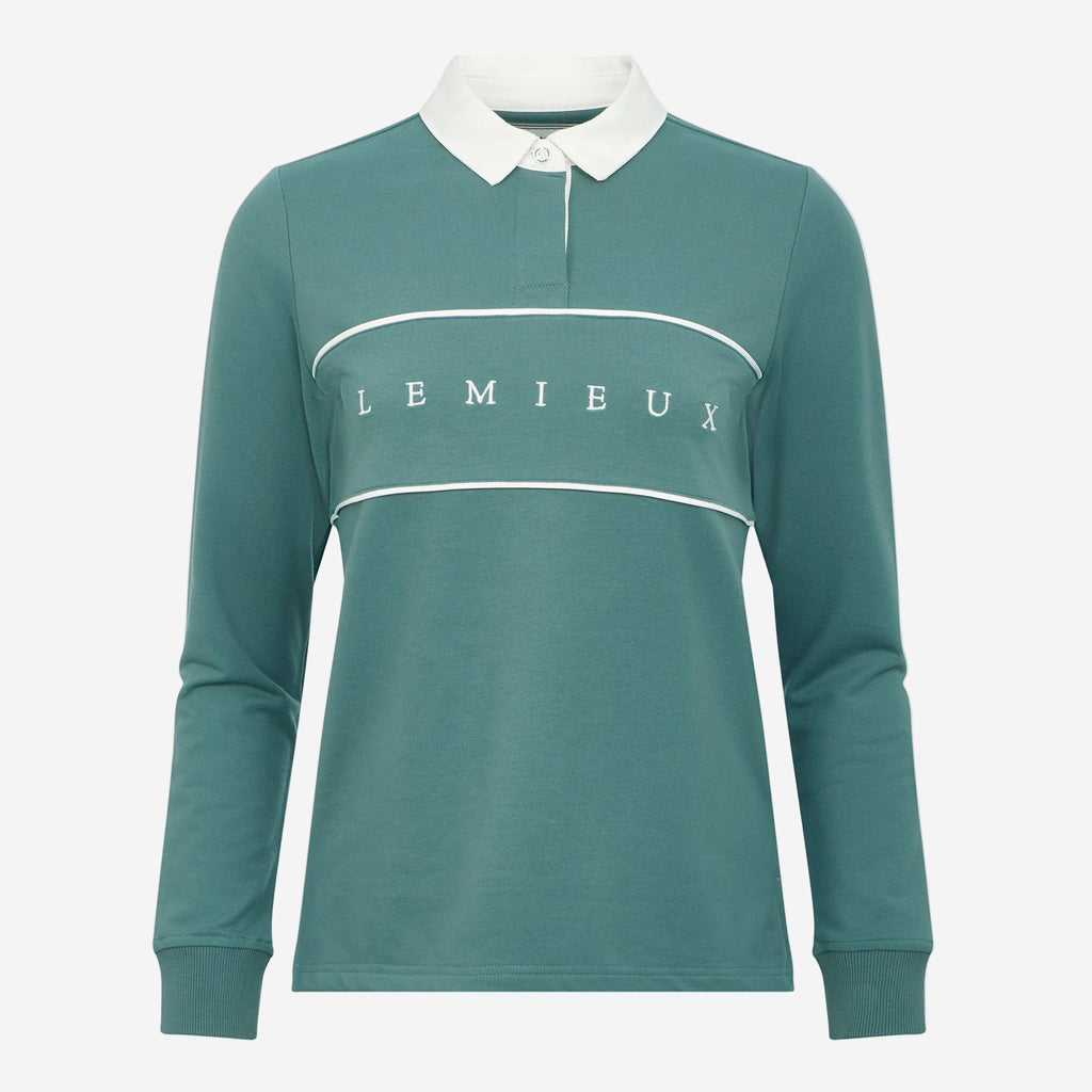 LeMieux Ladies Rochelle Rugby Shirt - Aloe