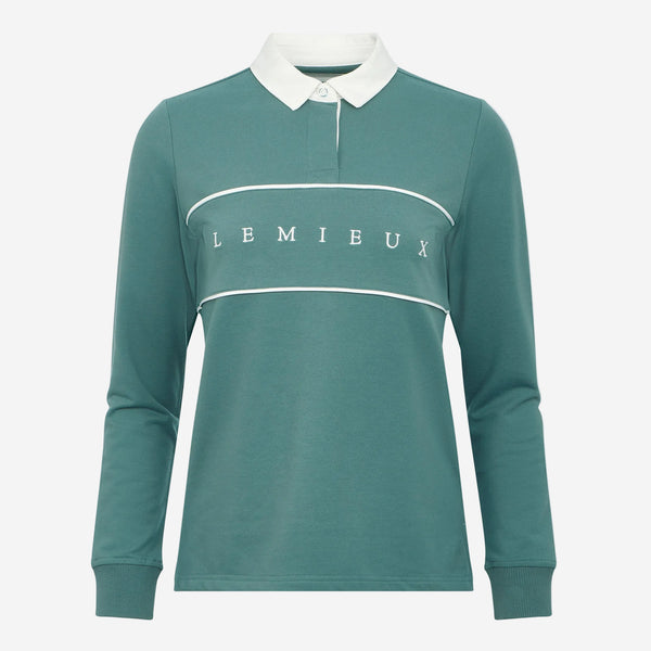 LeMieux Ladies Rochelle Rugby Shirt - Aloe