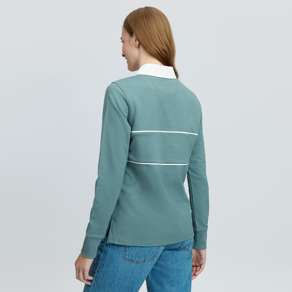 LeMieux Ladies Rochelle Rugby Shirt - Aloe