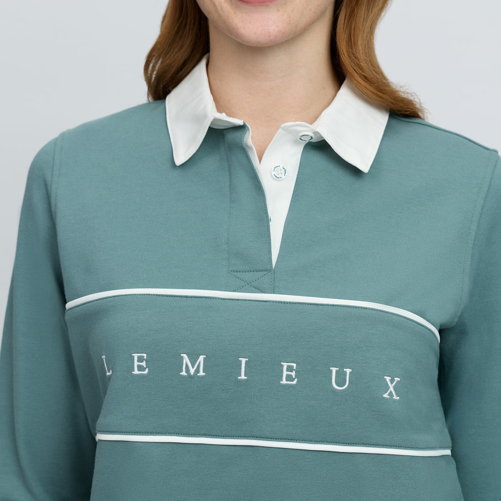 LeMieux Ladies Rochelle Rugby Shirt - Aloe