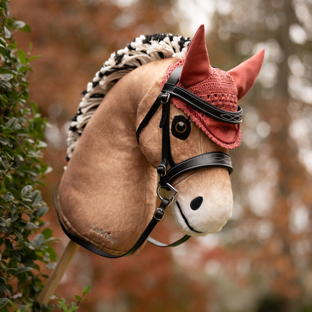 LeMieux Hobby Horse Fly Hood - Spiced Earth