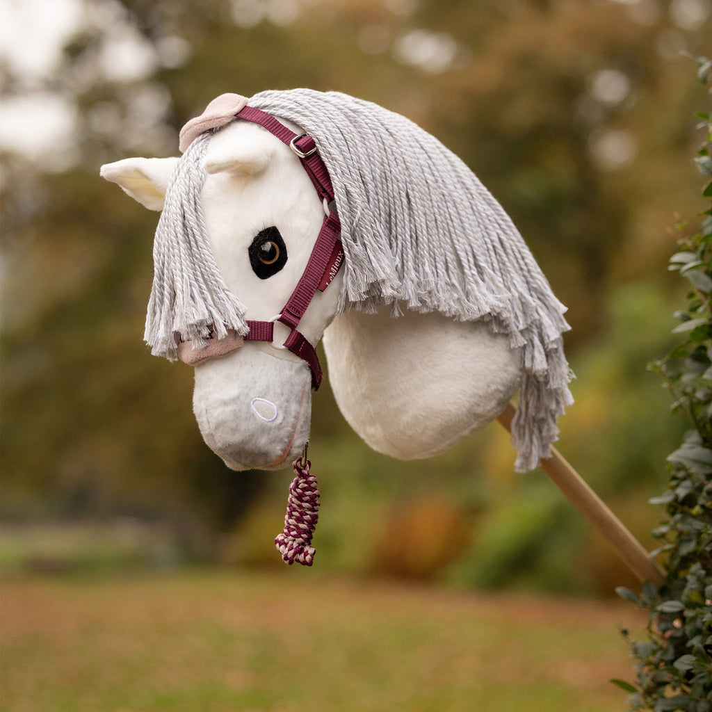 LeMieux Hobby Horse Vogue Headcollar & Leadrope - Blackberry