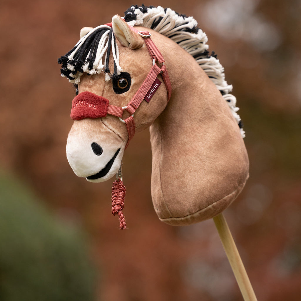 LeMieux Hobby Horse Vogue Headcollar & Leadrope - Spiced Earth