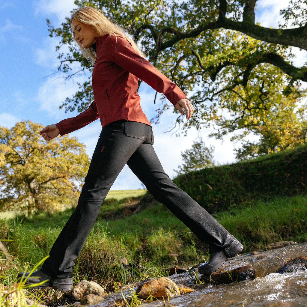 LeMieux Ladies Stormwear Stretch Waterproof Trousers - Black