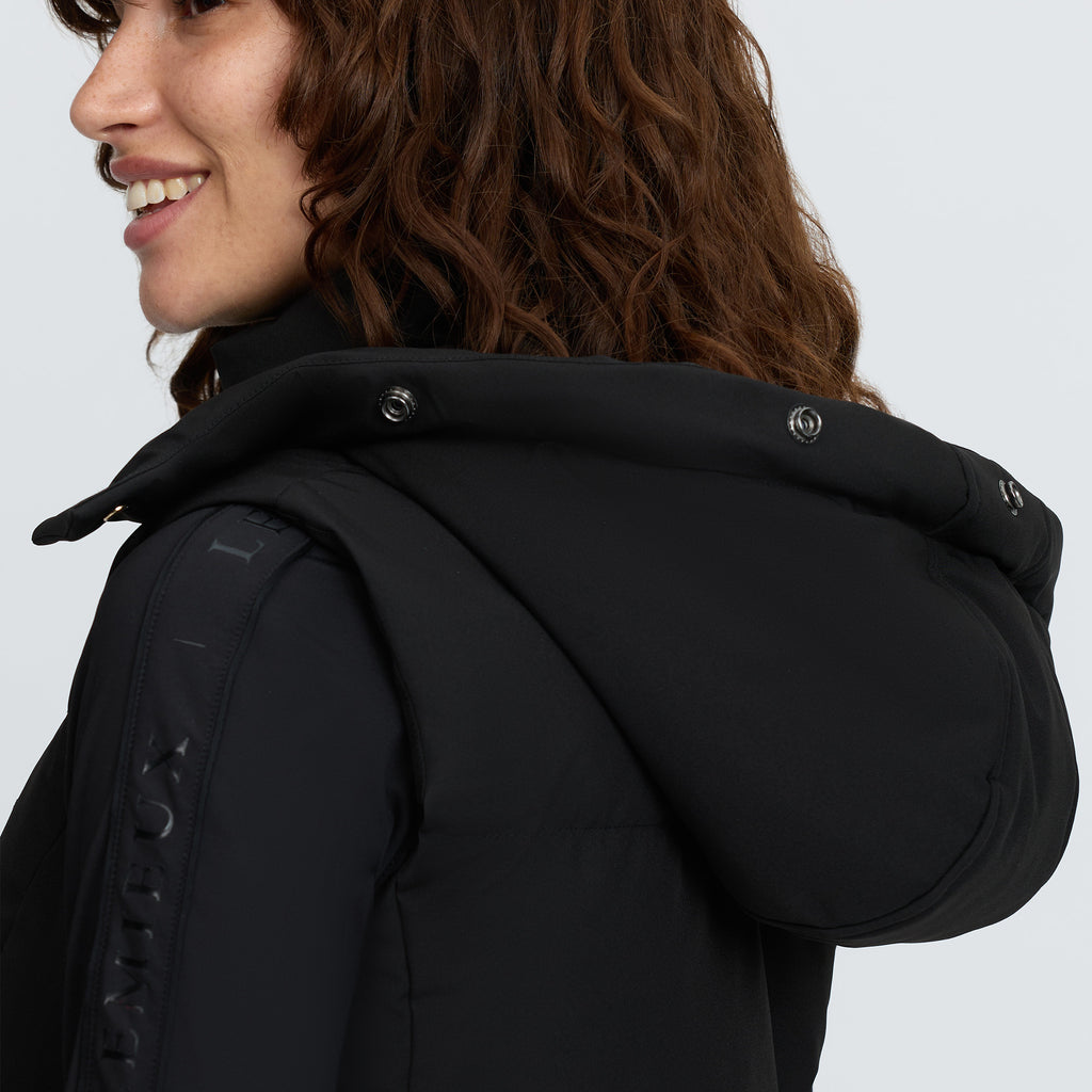 LeMieux Ladies Margot Hooded Gilet - Black