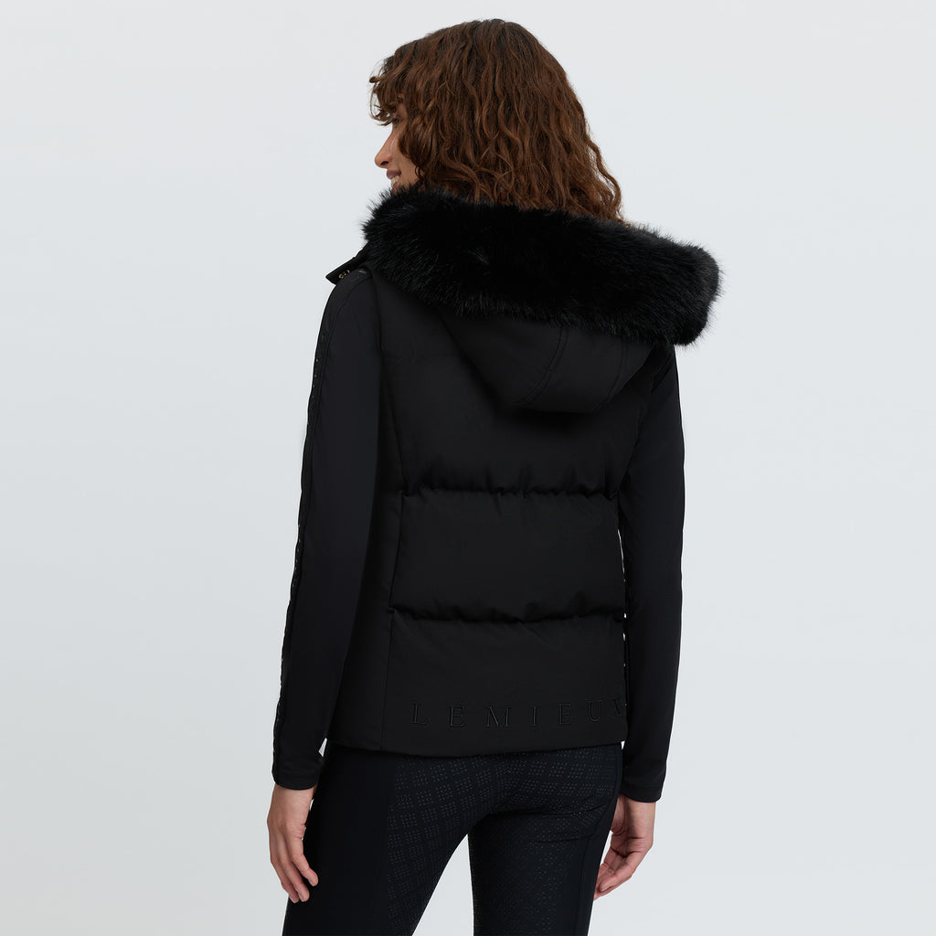 LeMieux Ladies Margot Hooded Gilet - Black