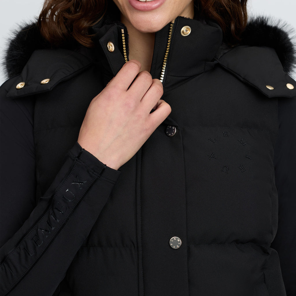 LeMieux Ladies Margot Hooded Gilet - Black