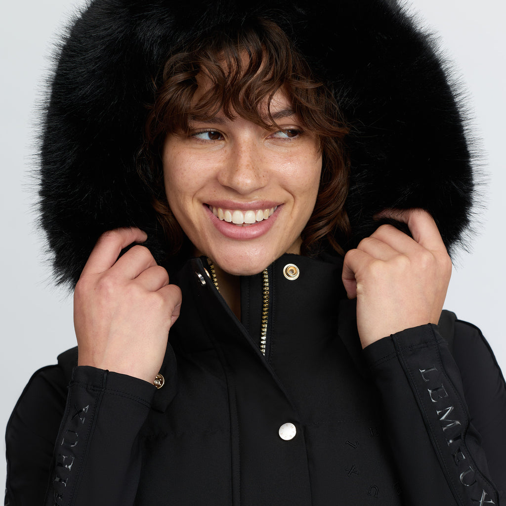 LeMieux Ladies Margot Hooded Gilet - Black