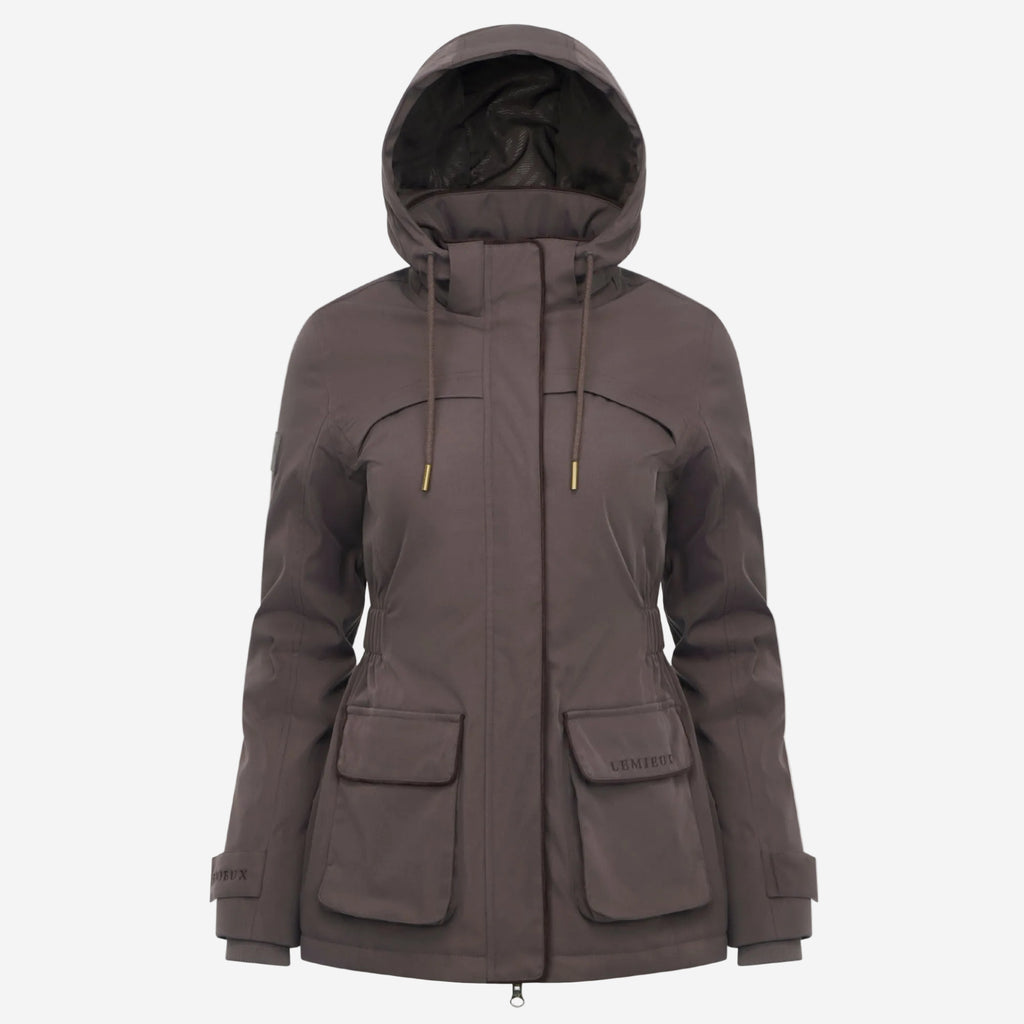 LeMieux Ladies Heritage Beatrice Waterproof Coat - Cocoa