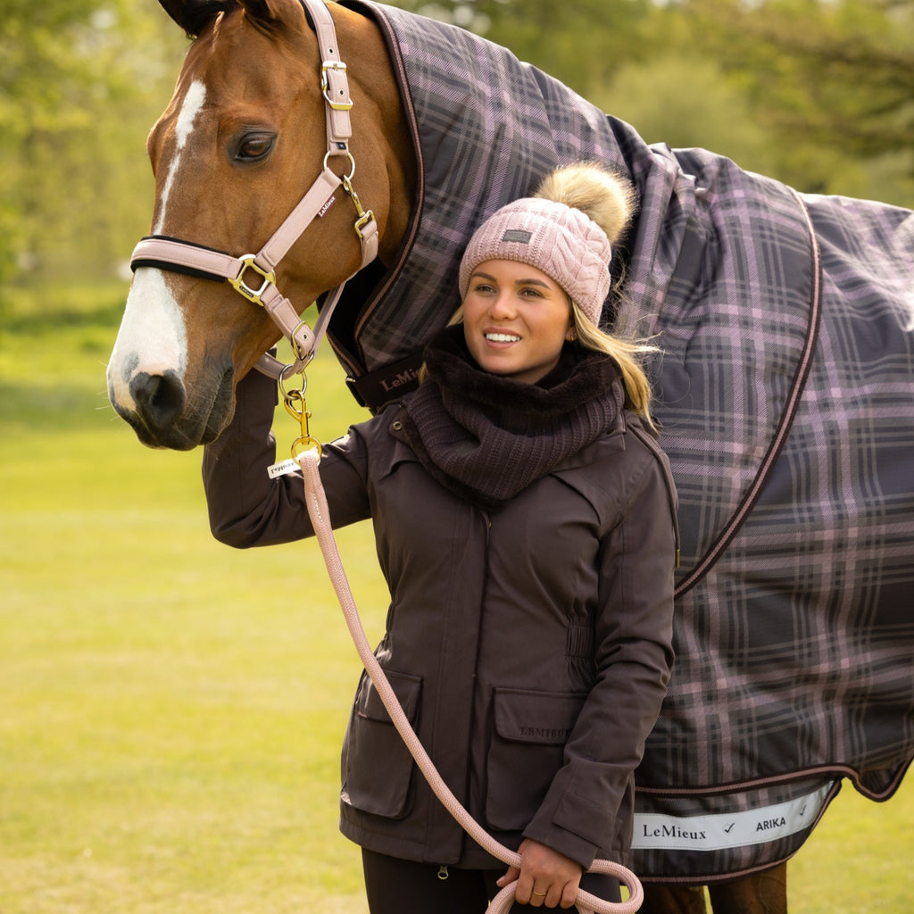 LeMieux Ladies Heritage Beatrice Waterproof Coat - Cocoa