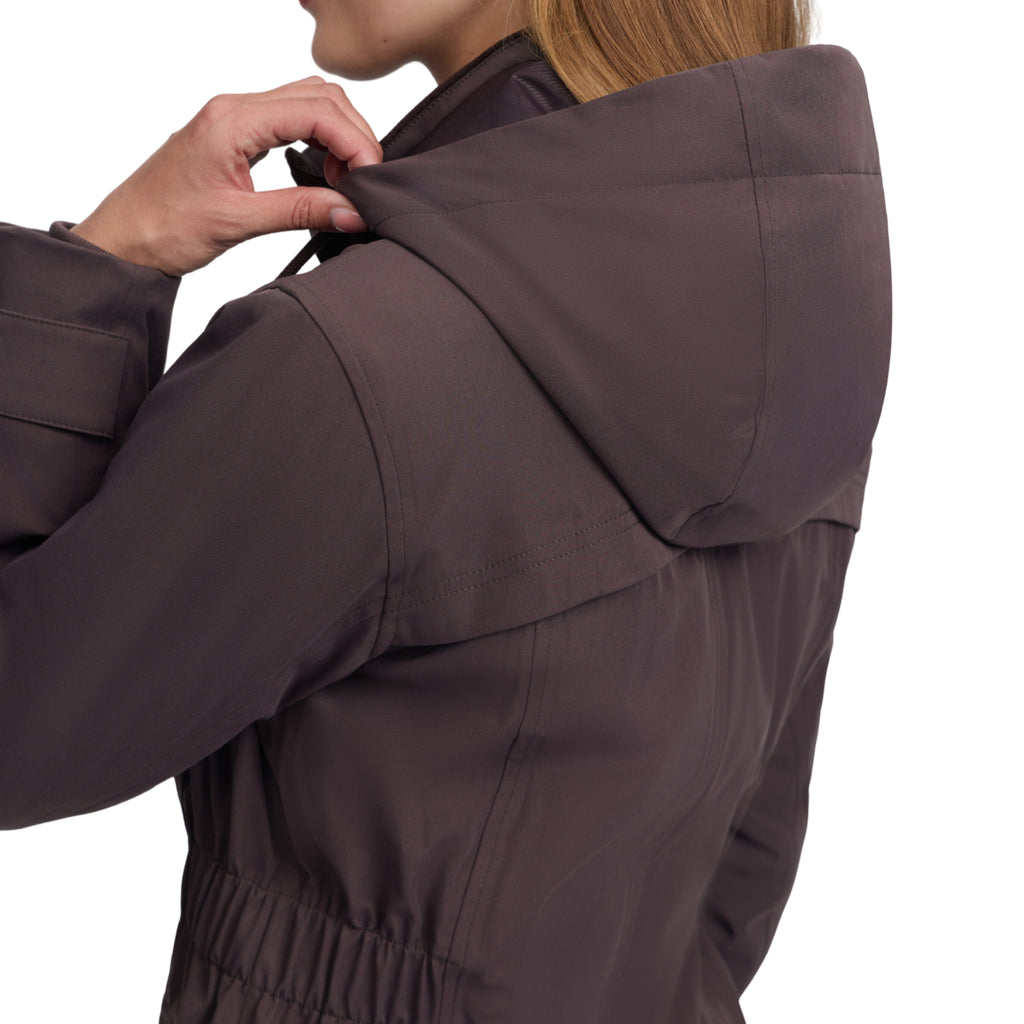 LeMieux Ladies Heritage Beatrice Waterproof Coat - Cocoa