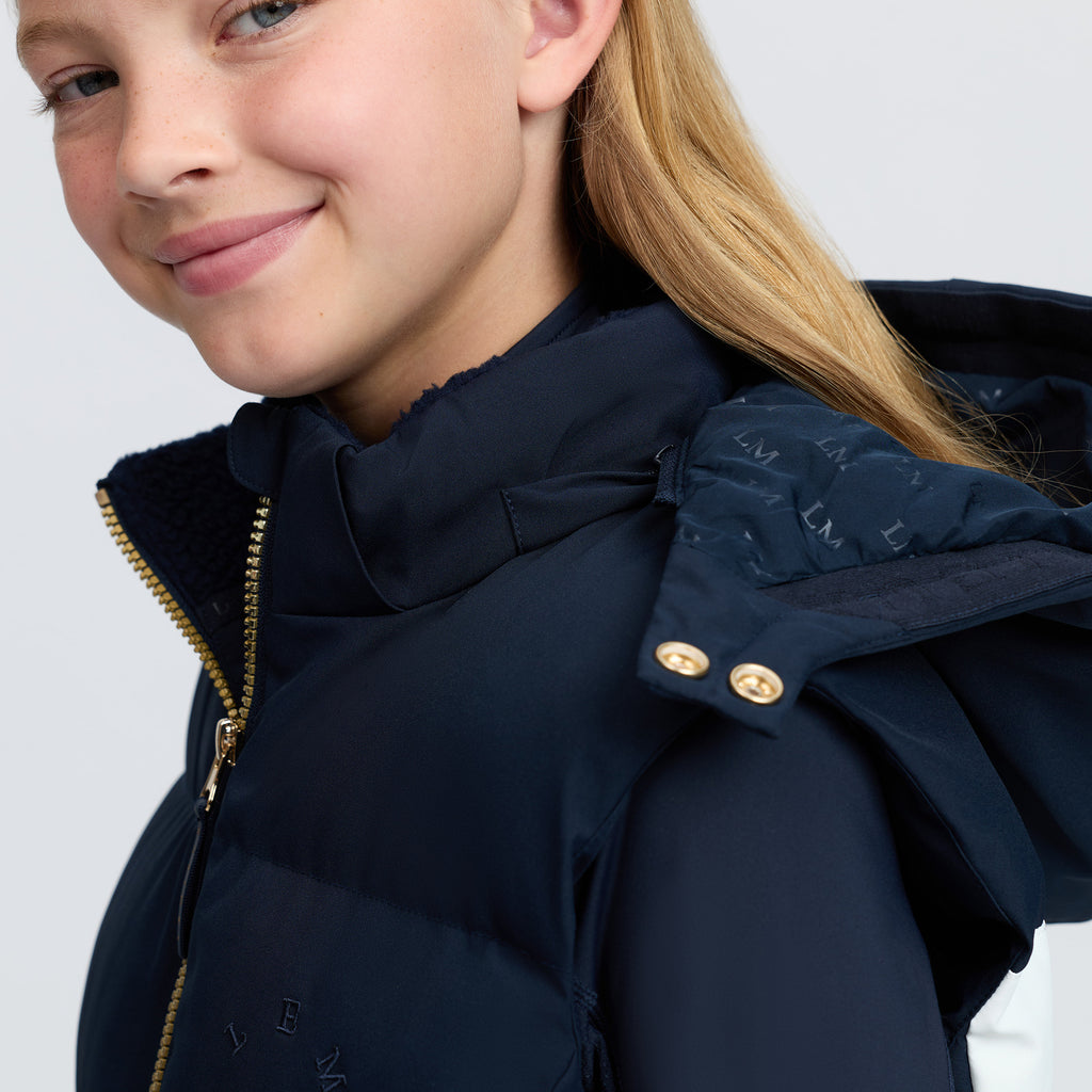 LeMieux Young Rider Joey Hooded Gilet - Navy