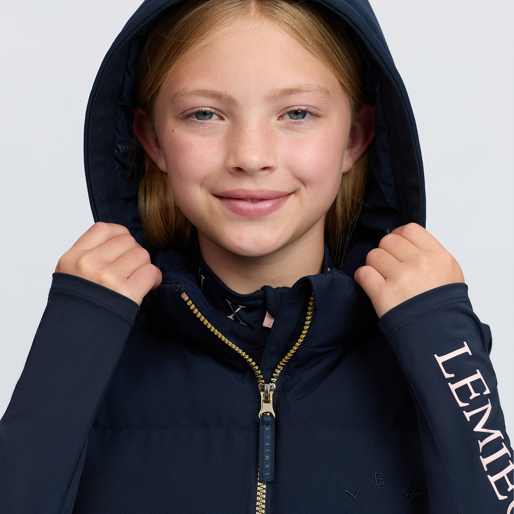 LeMieux Young Rider Joey Hooded Gilet - Navy