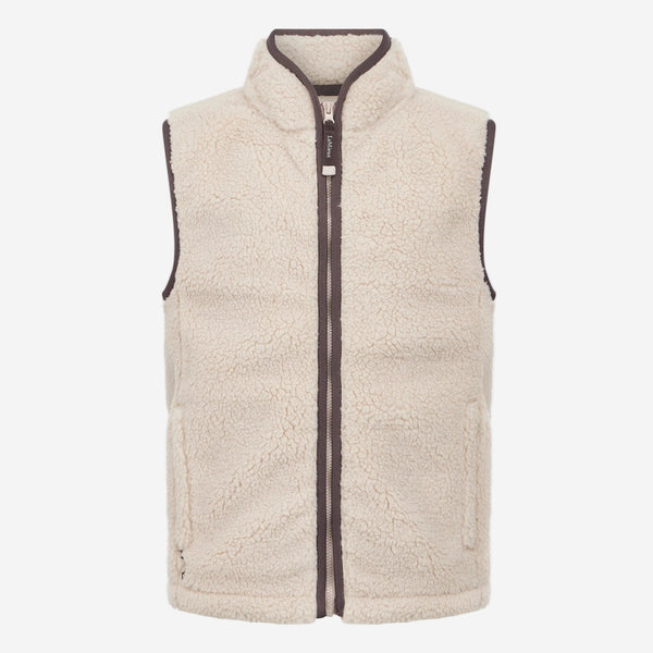 LeMieux Young Rider Trinity Teddy Gilet - Almond