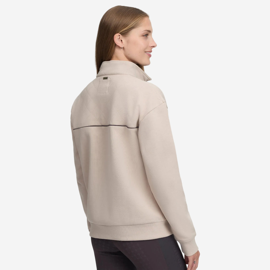 LeMieux Heritage Quarter Zip Sweat - Stone
