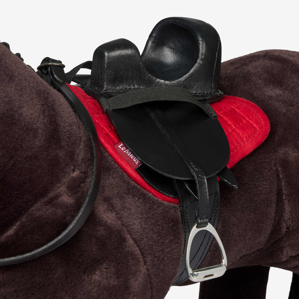 LeMieux Toy Rider Steady Saddle - Black