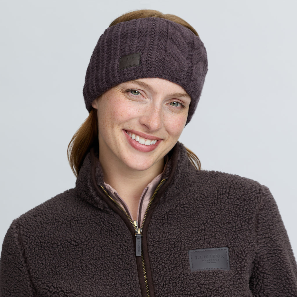 LeMieux Heritage Headband - Cocoa