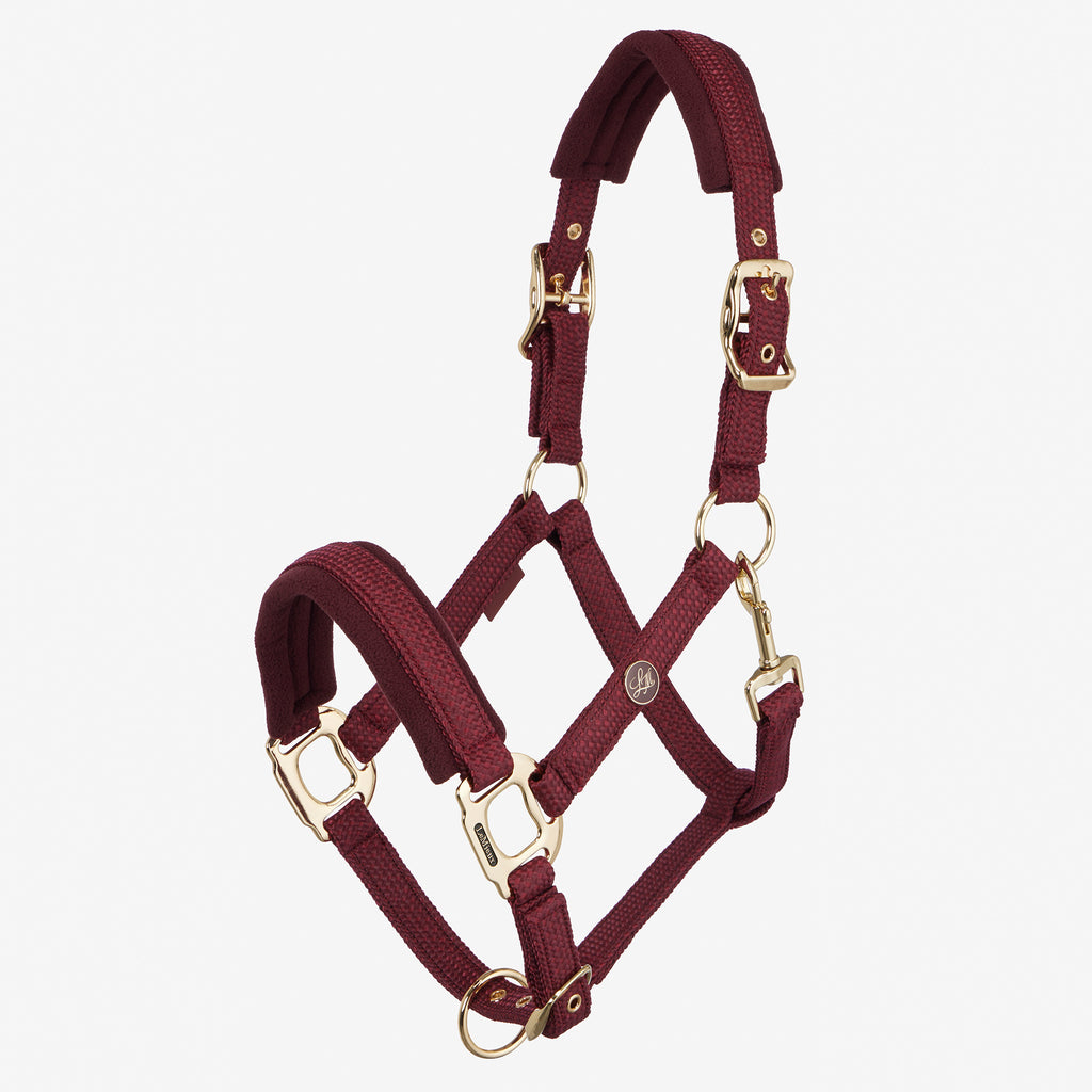 LeMieux Lustre Headcollar - Garnet